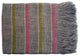 Wool Throw Blanket, Candyfloss and Lime Stripes