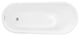 Woodbridge 67'' Bathroom White Acrylic Freestanding Bathtub