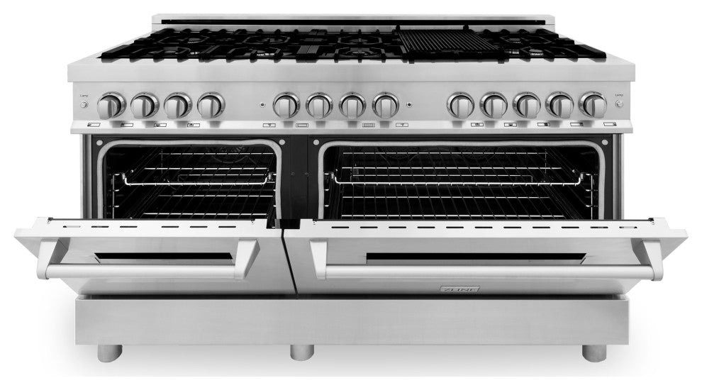 ZLINE Freestanding Range, Stainless Steel, Dual Fuel, RA60
