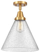INNOVATIONS LIGHTING 447-1C-SG-G44-L X-Large Cone Flush Mount