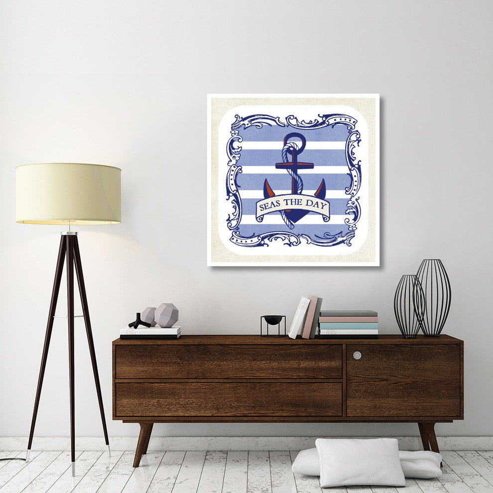 "On the Coast Border I" Digital Paper Print by Studio Mousseau, 42"x42"