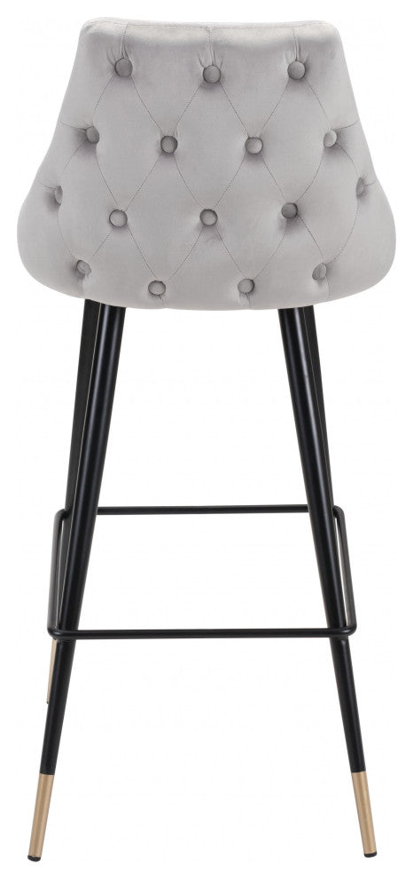 Piccolo Bar Chair Gray
