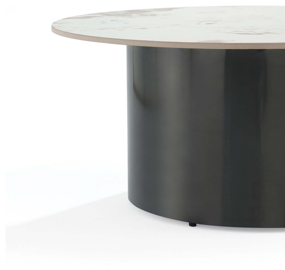 Manhattan Comfort 2-Piece Alondra Coffee and End Table