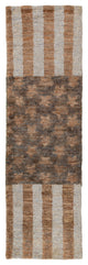 Surya Scarborough SCR-5155 5'x8' Rug, Medium Gray/Light Gray/Dark Green/Camel