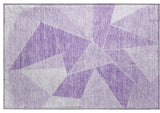 Premium Machine Washable Mayfield AMF636 Lilac 1'8" x 2'6" Rug