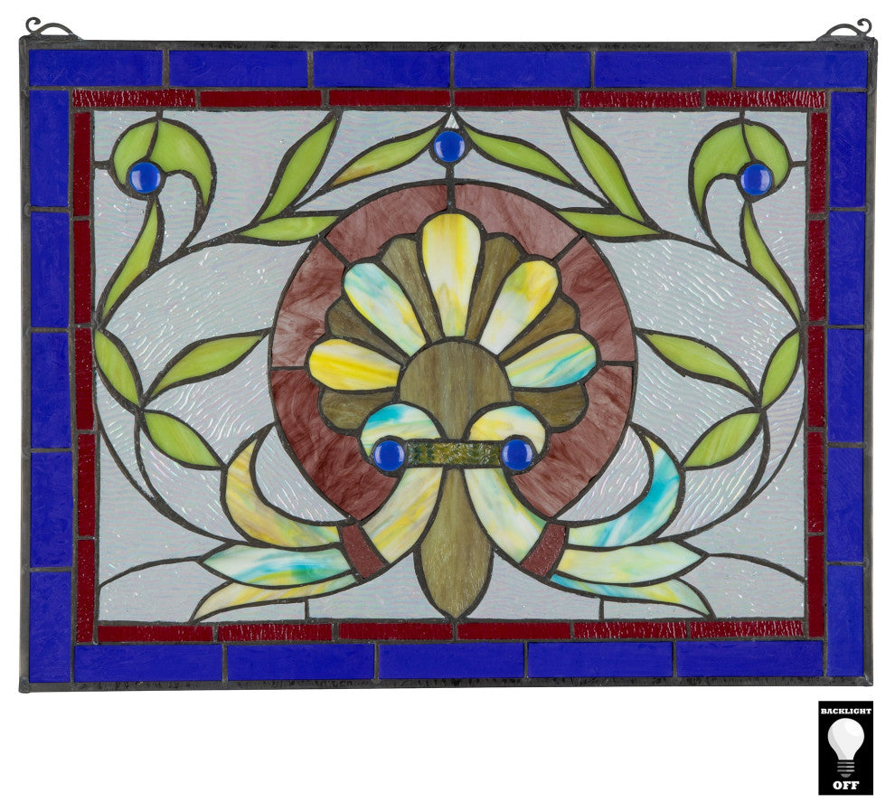 Prairie Flower Stained Glass Window