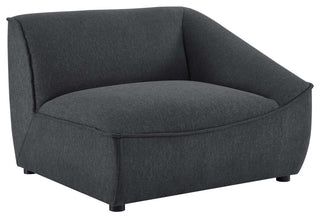 Comprise 3-Piece Sofa Charcoal