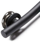 Wave Design Shower Grab Bar, Matte Black, 18"