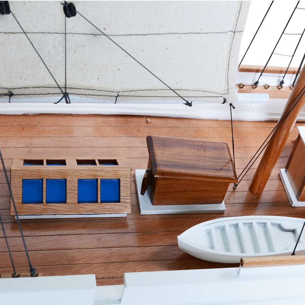 Wanderbird Wooden Handcrafted boat model