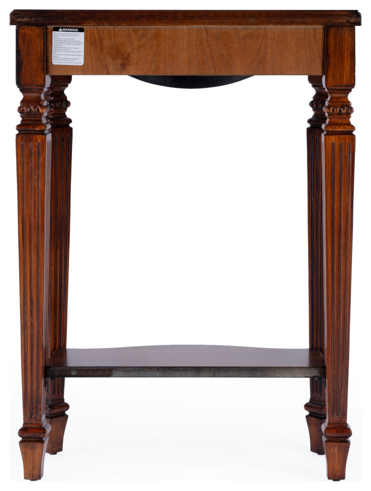Cheshire Console Table, Gilded Cream, Antique Cherry