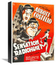 "Abbott & Costello - Swedish - Who Done It" Canvas Giclee, 12"x16"