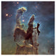 "2014 Hubble WFC3/UVIS Image of M16 - Pillars of Creation" Paper Art, 38"x38"