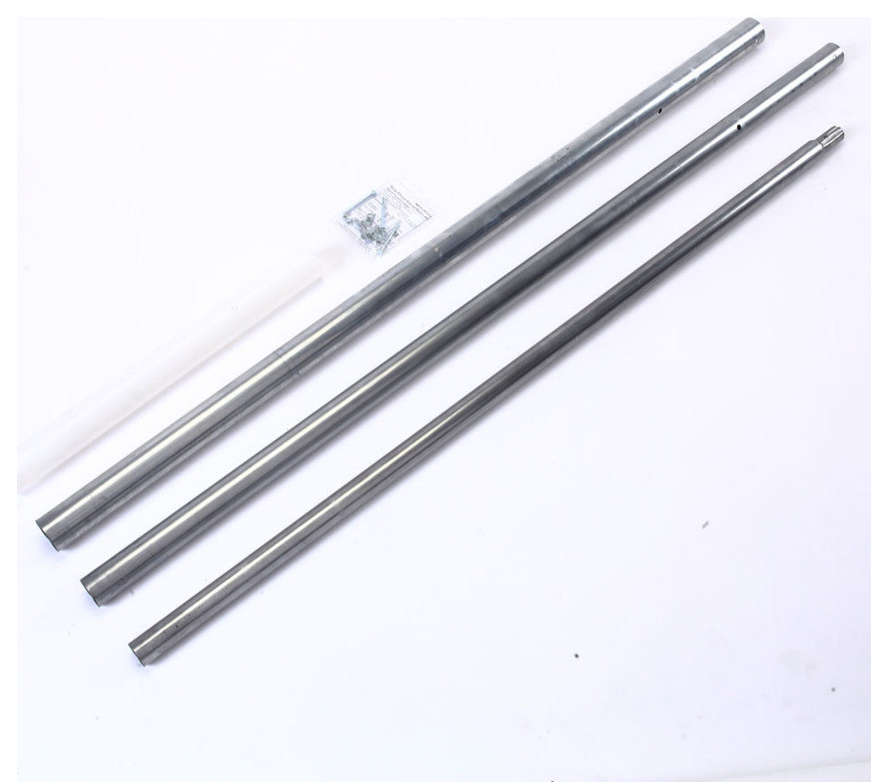 Heavy-Duty 3 Section 12' Telescoping Pole With Ground Sleeve