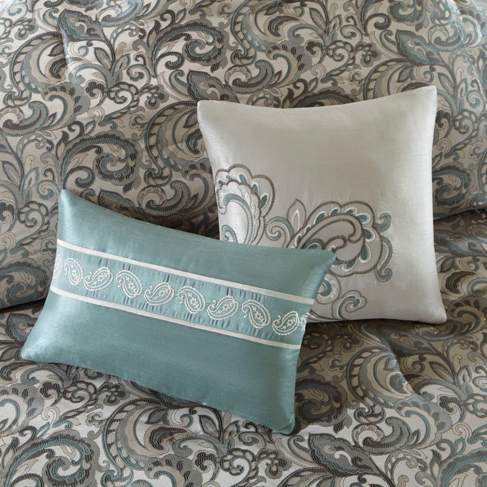 Madison Park Essentials Brystol 24-Piece Traditional Room-in-a-bag Set