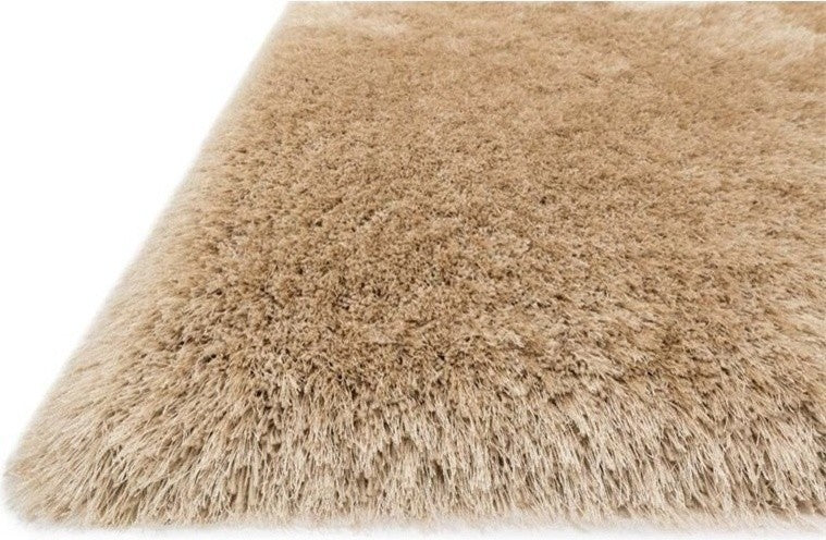 Allure Shag AQ-01 Beige Area Rug, 7'6"x9'6"