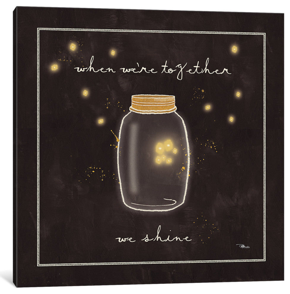 "Firefly Glow II" by All That Glitters, 12x12x1.5