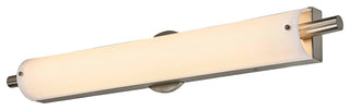 NBWL1032-30LED - 30 inch LED Vanity Light with white acrylic shade