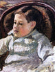 Camille Pissarro Portrait of Paulemile, Gallery Wrapped Canvas Print, 21"x28"