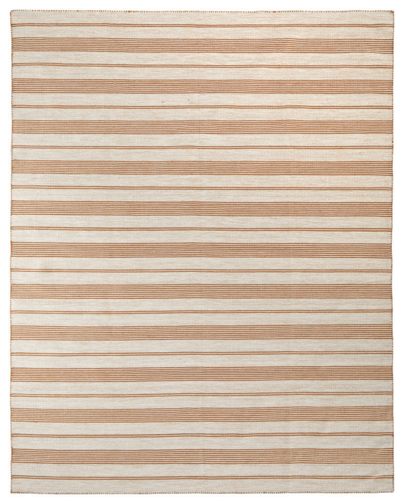 Weave & Wander Granberg Eco-Friendly PET Rug, Camel, 5' X 8'