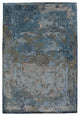 Margot Handmade Medallion Blue/ Gray Area Rug 10'X14'