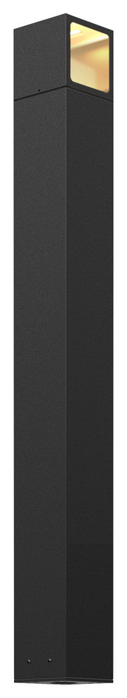 DALS Square Shaped Luminaire LED Path Light, Black