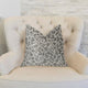 Lafayette Light Green and Beige Luxury Throw Pillow, 20"x30" Queen