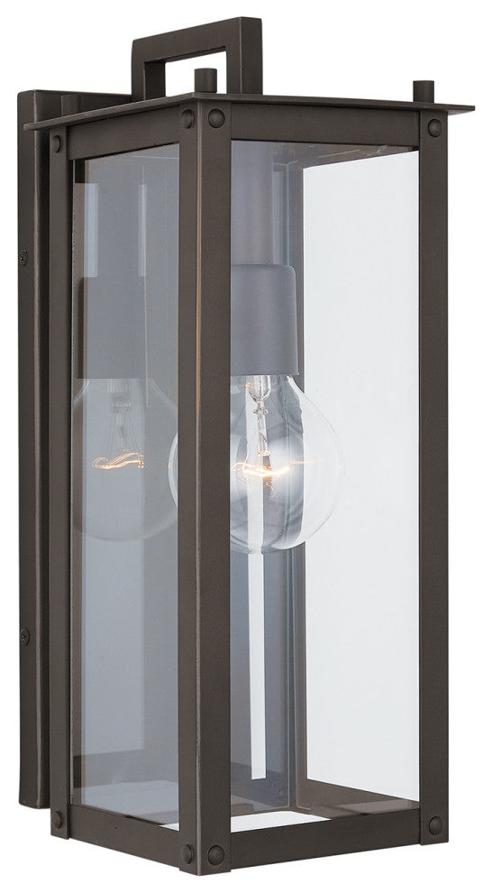 Capital Lighting 934611 Hunt 15" Tall Outdoor Wall Sconce - Oiled Bronze