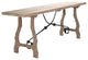 Zurich Console, Dry Natural Finish