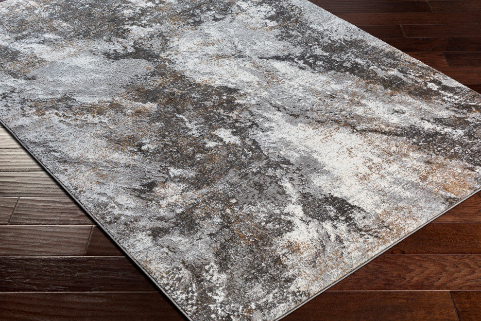 Allegro ALG-2336 Modern Light Gray 7'10"x10' Area Rug