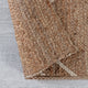 9' x 12' Troyes Natural and Ivory Chevron Braided Area Rug