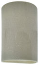 Ambiance, Small ADA Cylinder, Closed Top Wall Sconce, Celadon Green Crackle