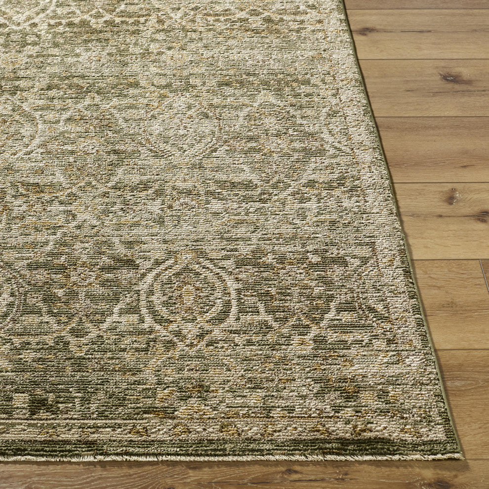 Galey Alix x Livabliss Myrtle Avenue GAMY-2305 Area Rug, Taupe, 8'10" x 12'2"