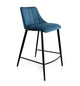 Archie Counter Stools, Blue Velvet, Set of 2