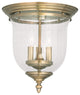 Legacy Ceiling Mount, Antique Brass, Antique Brass