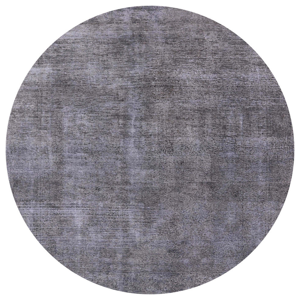Ahgly Company Indoor Round Mid-Century Modern Area Rugs, 5' Round