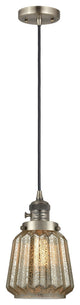 Innovations 201CSW-AB-G146-LED Chatham 1 Light Pendant, Switch, Antique Brass