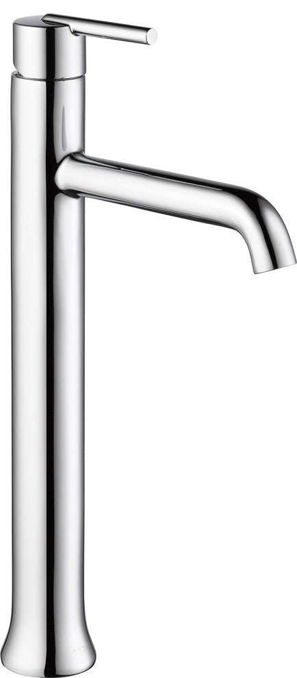 Delta Trinsic Single Handle Vessel Bathroom Faucet, Chrome, 759-DST