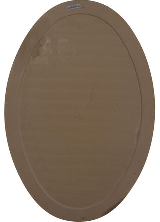 24 1/2"W x 37"H Vertical Oval Gable Vent Louver, Decorative