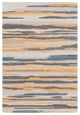 Surya Vernier VRN-1013 2'x3' Rug, Khaki/Light Gray/Mustard/Metallic - Champagne