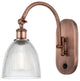 Innovations 518-1W-AC-G382 1-Light Sconce, Antique Copper