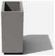 Veradek Block Series Span Planter, Grey, Short