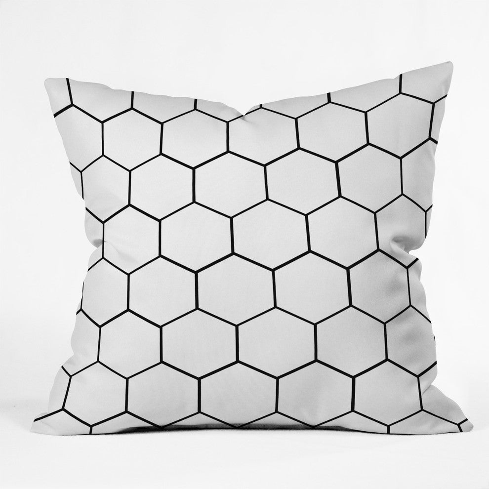 Allyson Johnson Honey Comb Throw Pillow