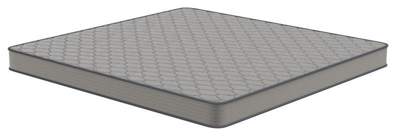 Capri Comfortable Sleep CertiPUR-US Certified Spring Mattress, Mattress in a Box, Gray, King