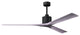 Matthews Fan, Nan XL Ceiling Fan, Matte Black, 72-Inch, Barn Wood