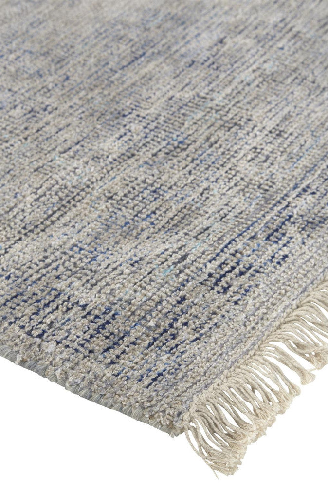 Weave & Wander Ramey Blue 3'6"x5'6" Hand Woven Area Rug