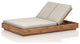 Kinta Outdoor Double Chaise Lounge-Sand