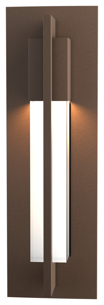 Axis Small Outdoor Sconce, Coastal Bronze Finish - Clear Glass