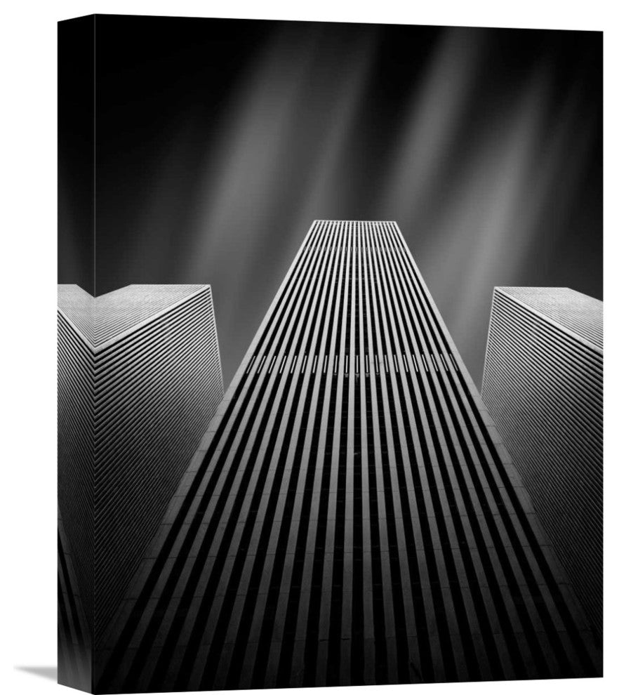 "The W" Stretched Canvas Giclee by Olivier Schwartz, 12"x16"