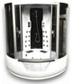 Whirlpool Corner Bathtub Shower 59.05" x 59.05" with Heater - Montecarlo