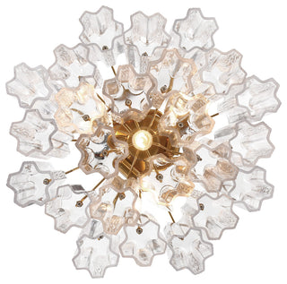 CRYSTORAMA Addis 4 Light Aged Brass Ceiling Mount